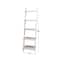 White Wood Traditional Shelving Unit, 69 " x 20 " x 14 "